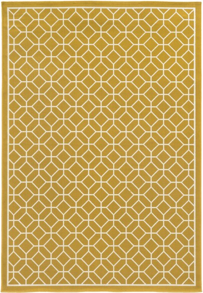 Oriental Weavers Riviera 4771H Gold and  Ivory