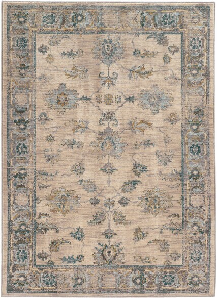 Oriental Weavers Sedona 5171C Ivory and  Blue