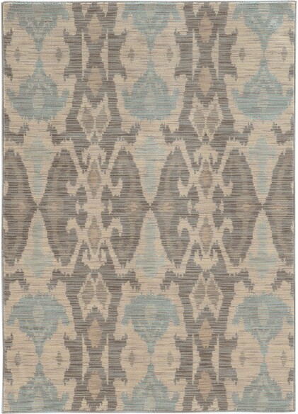 Oriental Weavers Sedona 6410D Blue and  Grey