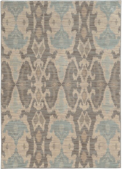 Oriental Weavers Sedona 6410D Ivory and Grey