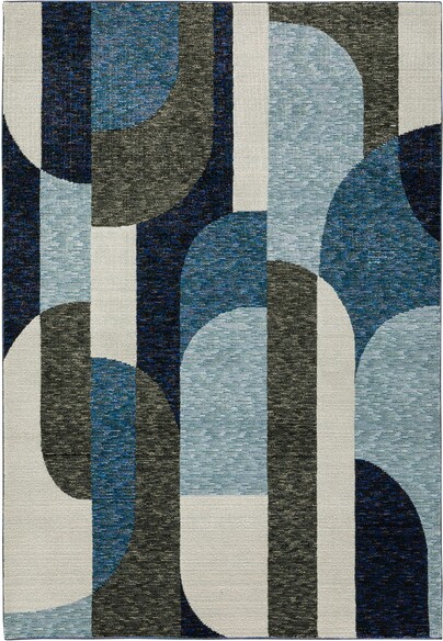 Oriental Weavers Strada STR03 Blue and  Grey