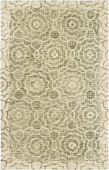 Oriental Weavers Tallavera 55606 Green and  Ivory