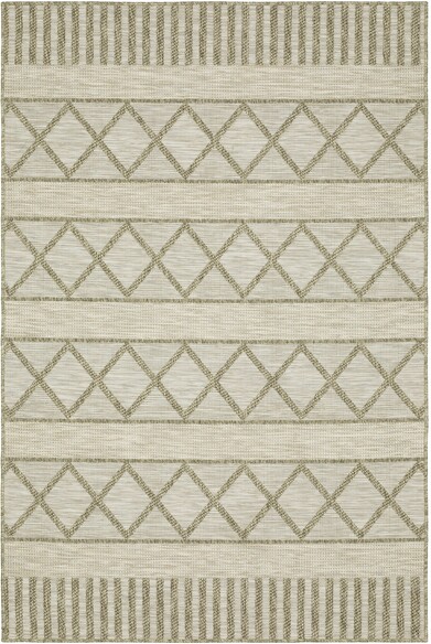 Oriental Weavers Tortuga TR11A Tan and  Light Brown