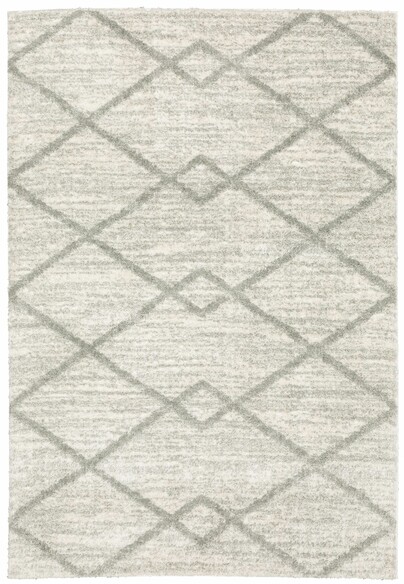 Oriental Weavers Verona 143W6 Ivory and  Grey