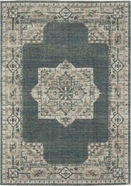 Oriental Weavers Alton 5501B Blue and  Beige