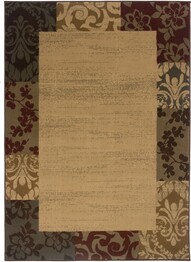 Oriental Weavers Amelia 2166J Beige and  Red