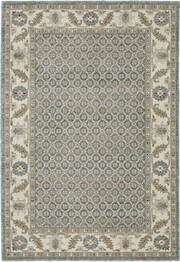 Oriental Weavers Andorra 2429A Blue and  Ivory