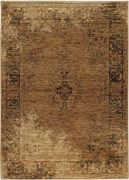 Oriental Weavers Andorra 6845D Gold and  Brown