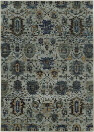 Oriental Weavers Andorra 7120A Blue and  Navy