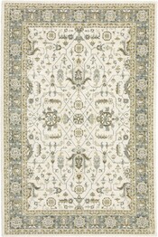 Oriental Weavers Andorra 9537P Ivory and  Grey