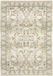 Oriental Weavers Andorra 9818G Beige and  Ivory