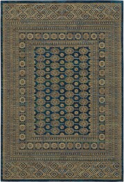 Oriental Weavers Ankara 602K5 Blue and  Gold