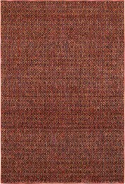 Oriental Weavers Atlas 8048K Red and  Rust