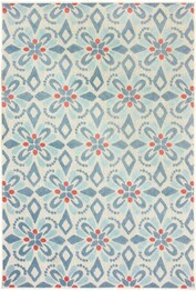 Oriental Weavers Barbados 5994Z Blue and  Ivory