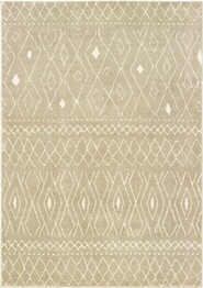 Oriental Weavers Carson 9665B Sand and  Ivory