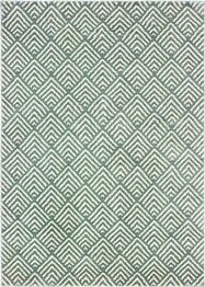 Oriental Weavers Carson 9667C Blue and  Ivory