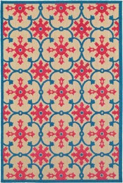 Oriental Weavers Cayman 190L9 Pink and Blue