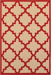 Oriental Weavers Cayman 660R9 Sand and  Red