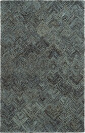 Oriental Weavers Colorscape 42110 Charcoal and  Blue