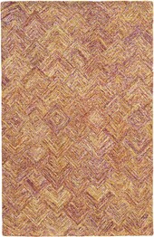 Oriental Weavers Colorscape 42113 Orange and  Pink