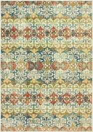 Oriental Weavers Dawson 7341B Multi and  Ivory