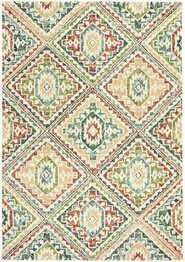 Oriental Weavers Dawson 8530A Ivory and  Multi