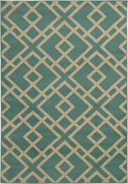 Oriental Weavers Ella 3685M Blue and  Light Grey