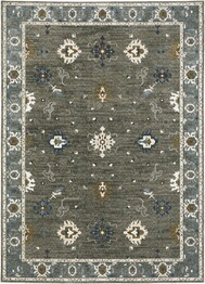 Oriental Weavers Ellington ELL09 Grey and  Blue