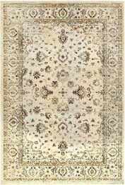Oriental Weavers Empire 114W4 Ivory and  Gold