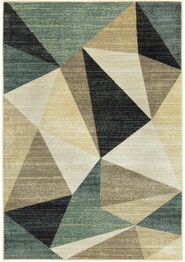 Oriental Weavers Evandale 9841B Grey and  Blue