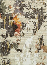 Oriental Weavers Evolution 7770J Beige and  Charcoal