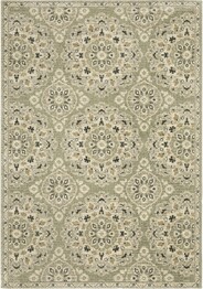 Oriental Weavers Florence 4334E Sage and  Ivory