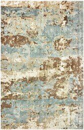 Oriental Weavers Formations 70001 Blue and  Brown