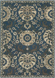 Oriental Weavers Highlands 6682A Midnight and  Beige