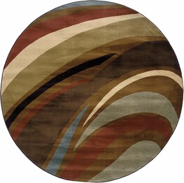 Oriental Weavers Hudson 2666F Brown