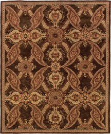 Oriental Weavers Huntley 19112 Brown and  Rust