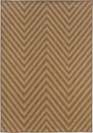 Oriental Weavers Karavia 1330X Tan and  Light Tan