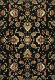 Oriental Weavers Kashan 9946K Black and  Multi