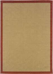 Oriental Weavers Lanai 525O8 Beige and  Red