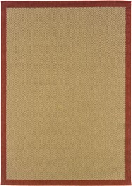 Oriental Weavers Lanai 525O8 Beige and  Red