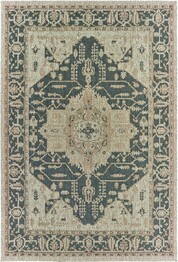 Oriental Weavers Latitude 001J3 Grey and  Gold