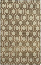 Oriental Weavers Maddox 56504 Brown and  Blue
