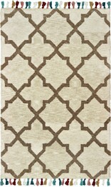 Oriental Weavers Madison 61405 Ivory and  Tan
