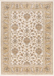 Oriental Weavers Maharaja 5091W Ivory and  Gold