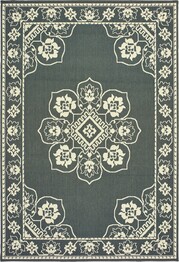 Oriental Weavers Marina 7764E Grey and  Ivory