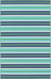 Oriental Weavers Meridian 9652F Blue and  Green