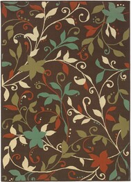 Oriental Weavers Montego 967X6 Brown and  Green