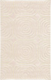 Oriental Weavers Optic 41108 Pink and  Ivory