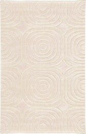 Oriental Weavers Optic 41108 Pink and  Ivory