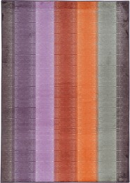 Oriental Weavers Prismatic 75315 Purple and  Orange